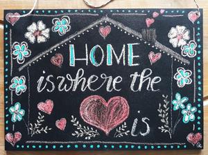 Tafel Home is where the Heart is